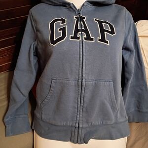 GAP Kids Classic Blue Zip-Up Hoodie